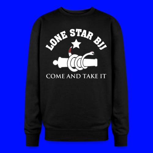 Lone Star BJJ - Come and Take It - White and Red - Oversized Crewneck Sweatshirt