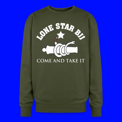 Lone Star BJJ - Come and Take It - White and Red - Oversized Crewneck Sweatshirt