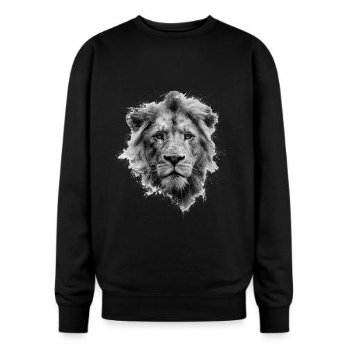 Lion: Monochrome King - Oversized Crewneck Sweatshirt