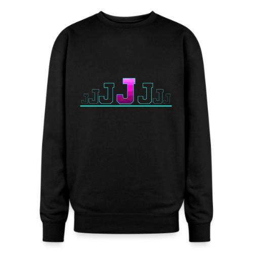 Letter J – Capital Varsity Alphabet Monogram - Oversized Crewneck Sweatshirt