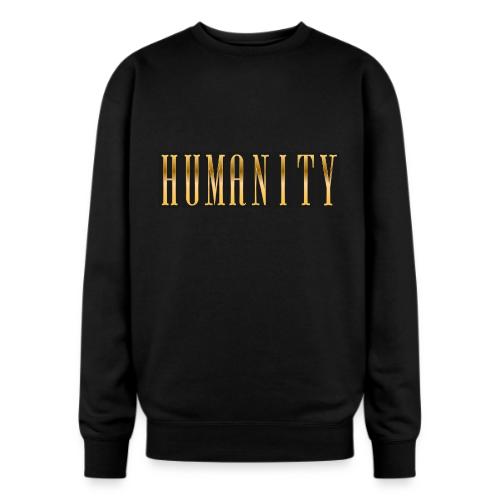 Golden Humanity Statement - Oversized Crewneck Sweatshirt