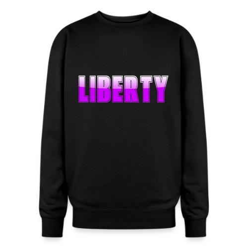 Liberty Typography Graphic Design - Oversized Crewneck Sweatshirt