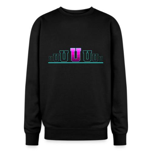 Letter U – Capital Varsity Alphabet Monogram - Oversized Crewneck Sweatshirt