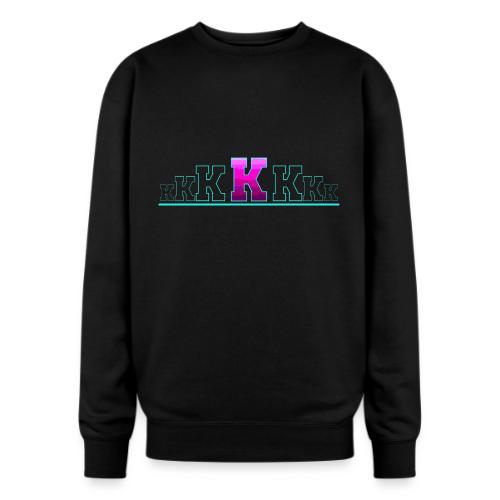 Letter K – Capital Varsity Alphabet Monogram - Oversized Crewneck Sweatshirt