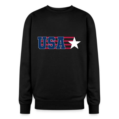 Star Stripe USA - Oversized Crewneck Sweatshirt