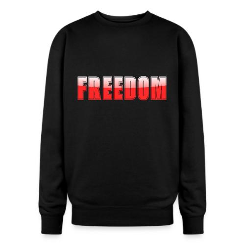 Freedom Typography Design - Oversized Crewneck Sweatshirt
