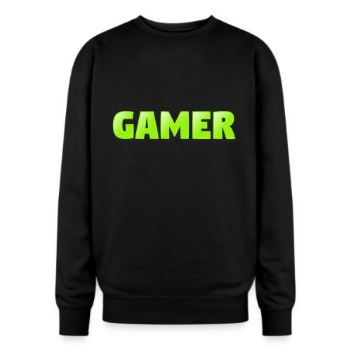 Gamer Neon Green Gaming Logo Design - Oversized Crewneck Sweatshirt