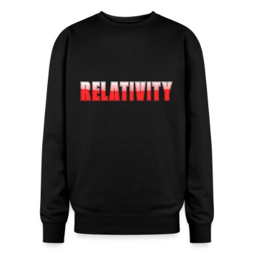 Relativity Science Typography Design - Oversized Crewneck Sweatshirt