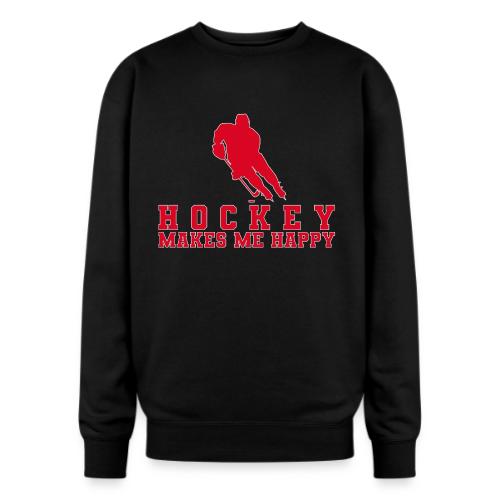 Hockey makes me happy - Oversized Crewneck Sweatshirt