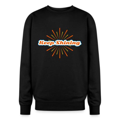 Keep Shining: Radiant Energy Design - Oversized Crewneck Sweatshirt