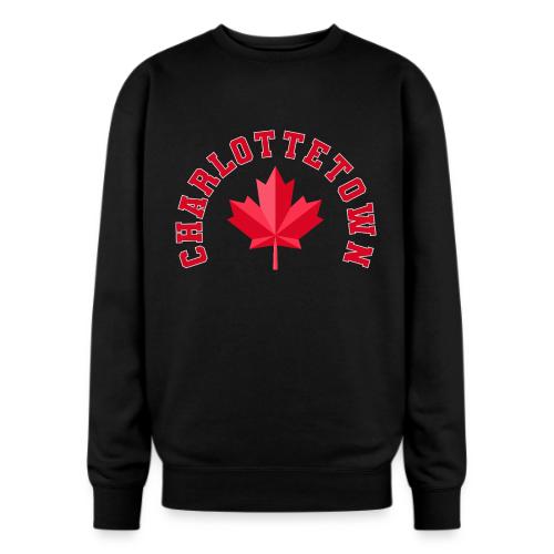 Charlottetown with maple leaf - Oversized Crewneck Sweatshirt