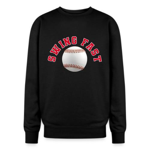 Baseball: Swing Fast Energy - Oversized Crewneck Sweatshirt