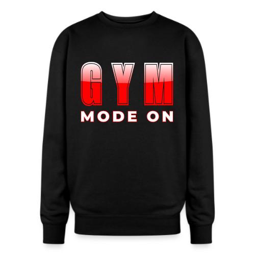 Gym Mode On Fitness Typography Design - Oversized Crewneck Sweatshirt