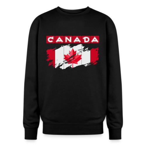 Canada, Inspired by the Canadian flag - Oversized Crewneck Sweatshirt