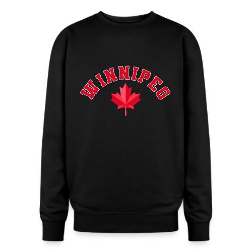 Winnipeg with maple leaf - Oversized Crewneck Sweatshirt