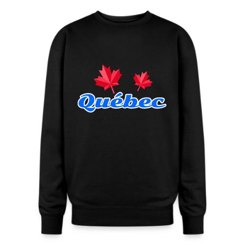 Québec with two red maple leaves - Oversized Crewneck Sweatshirt