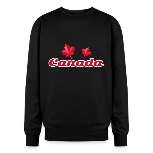 Canada with two maple leaves - Oversized Crewneck Sweatshirt