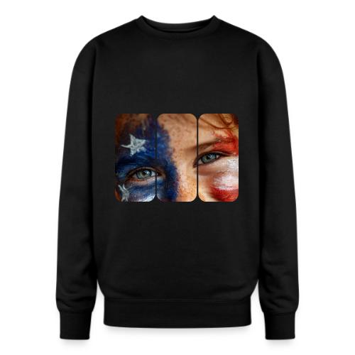 USA: Patriot Gaze - Oversized Crewneck Sweatshirt