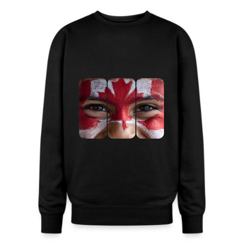Proudly Canadian - Oversized Crewneck Sweatshirt