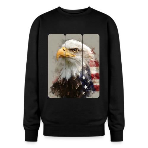 USA: Eagle of the Free - Oversized Crewneck Sweatshirt