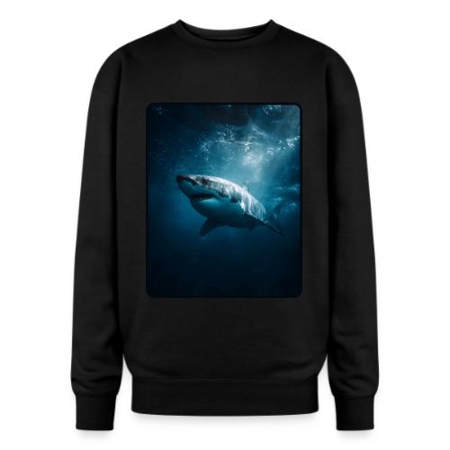 Great White Shark Ocean Design - Oversized Crewneck Sweatshirt
