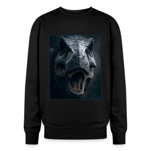 T Rex Cinematic Close-Up Design - Oversized Crewneck Sweatshirt