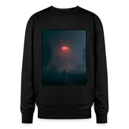 Mysterious UFO Encounter Design - Oversized Crewneck Sweatshirt