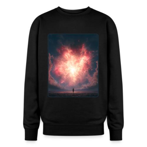 Supernova Sky Sci-Fi Artwork - Oversized Crewneck Sweatshirt