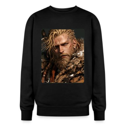 Battle-Scarred Viking Warrior - Oversized Crewneck Sweatshirt