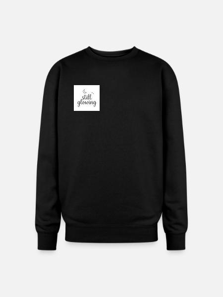 Still Glowing - Oversized Crewneck Sweatshirt - black