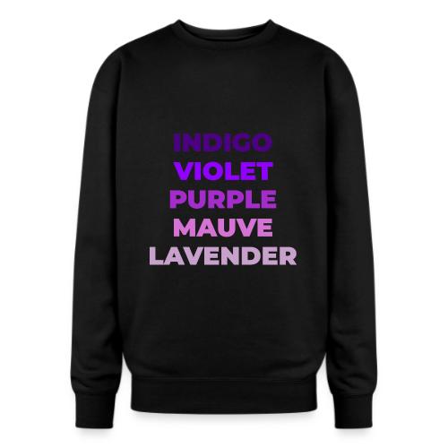 Shades of Purple - Oversized Crewneck Sweatshirt
