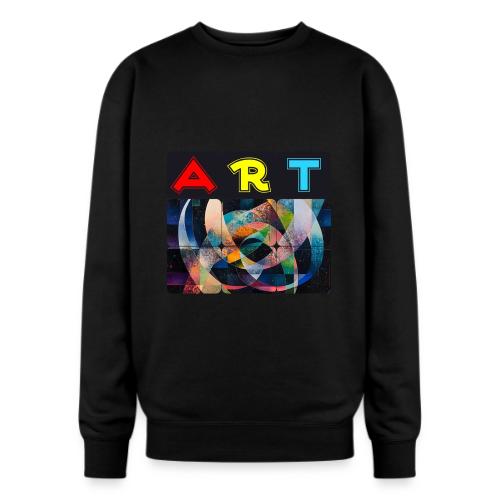 Art of Stripes and Shades - Oversized Crewneck Sweatshirt