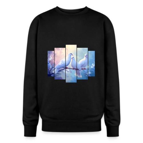Symbols of Peace and Serenity - Oversized Crewneck Sweatshirt