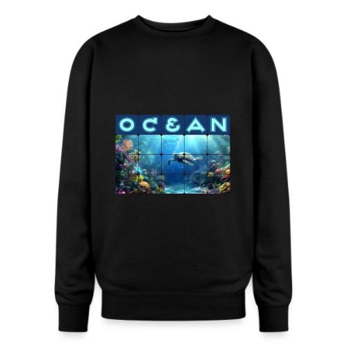 Ocean: Turtle Drift - Oversized Crewneck Sweatshirt