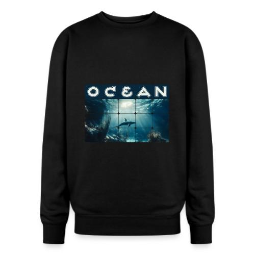 Ocean: Dolphin’s Serenity - Oversized Crewneck Sweatshirt