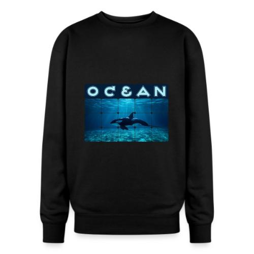 Ocean: Orca in Motion - Oversized Crewneck Sweatshirt