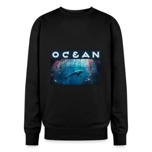 Ocean: Blue Grace - Oversized Crewneck Sweatshirt