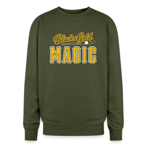 Black & Gold Magic - Oversized Crewneck Sweatshirt
