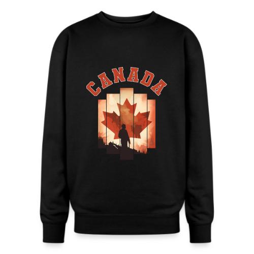 Proud Canadian Shadow - Oversized Crewneck Sweatshirt