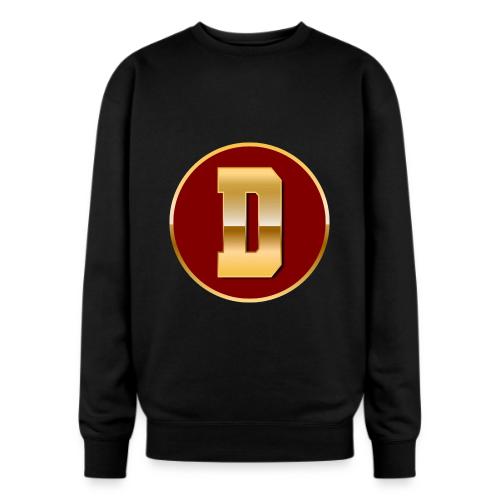Letter D – Capital Varsity Alphabet Monogram - Oversized Crewneck Sweatshirt
