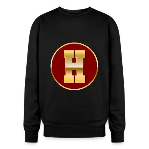 Letter H – Capital Varsity Alphabet Monogram - Oversized Crewneck Sweatshirt