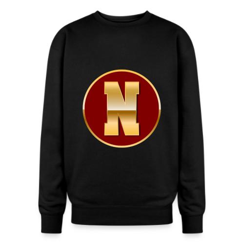 Letter N – Capital Varsity Alphabet Monogram - Oversized Crewneck Sweatshirt