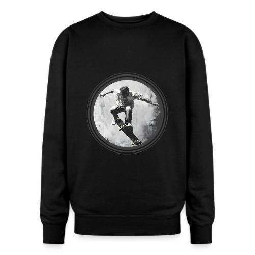 Skateboarding Vibes Only - Oversized Crewneck Sweatshirt