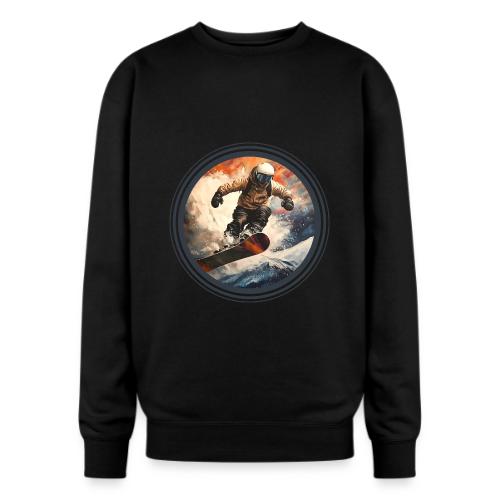 Snowboarding Elevation - Oversized Crewneck Sweatshirt