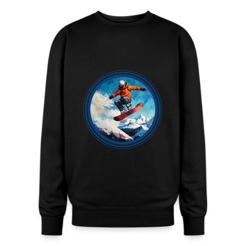 Snowboarding Vibes - Oversized Crewneck Sweatshirt