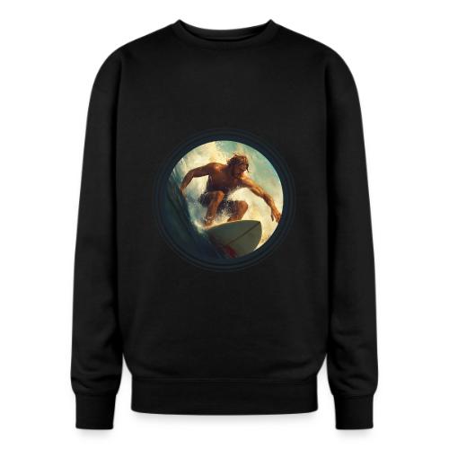 Surfing Rush - Oversized Crewneck Sweatshirt
