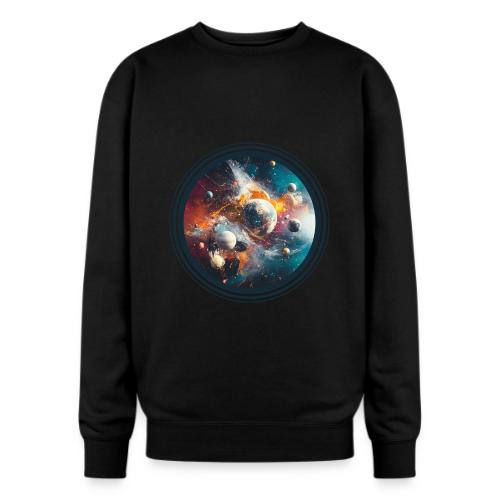 Planets in Acrylic Dreams - Oversized Crewneck Sweatshirt