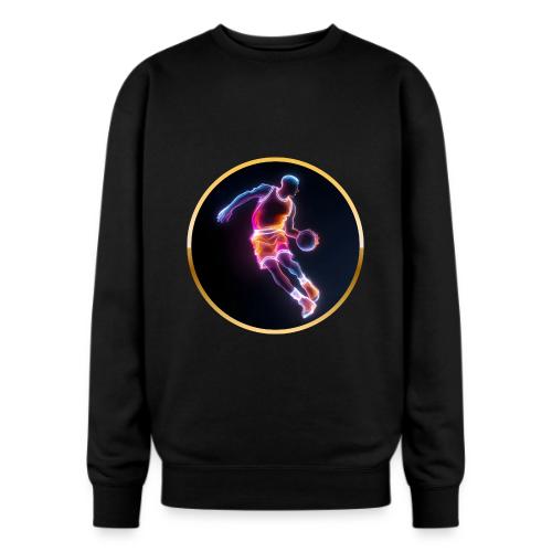 Neon Basketball Player - Oversized Crewneck Sweatshirt