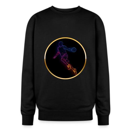 Basketball: Neon Jump Shot - Oversized Crewneck Sweatshirt
