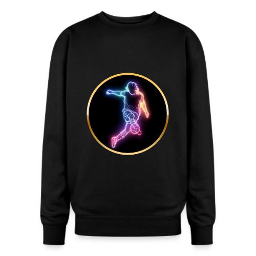 Soccer: Neon Goal Fusion - Oversized Crewneck Sweatshirt
